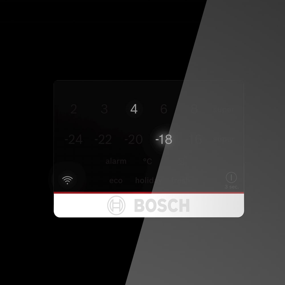 Refrigerador con Congelador Libre instalación Black5