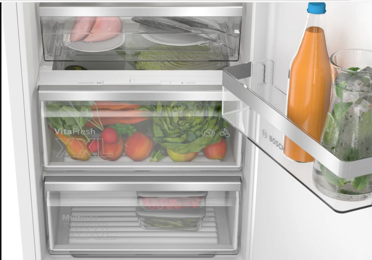 Refrigerador Integrable Bosch Serie 6 KIR81ADD0 310 L VitaFresh XXL SoftClose8