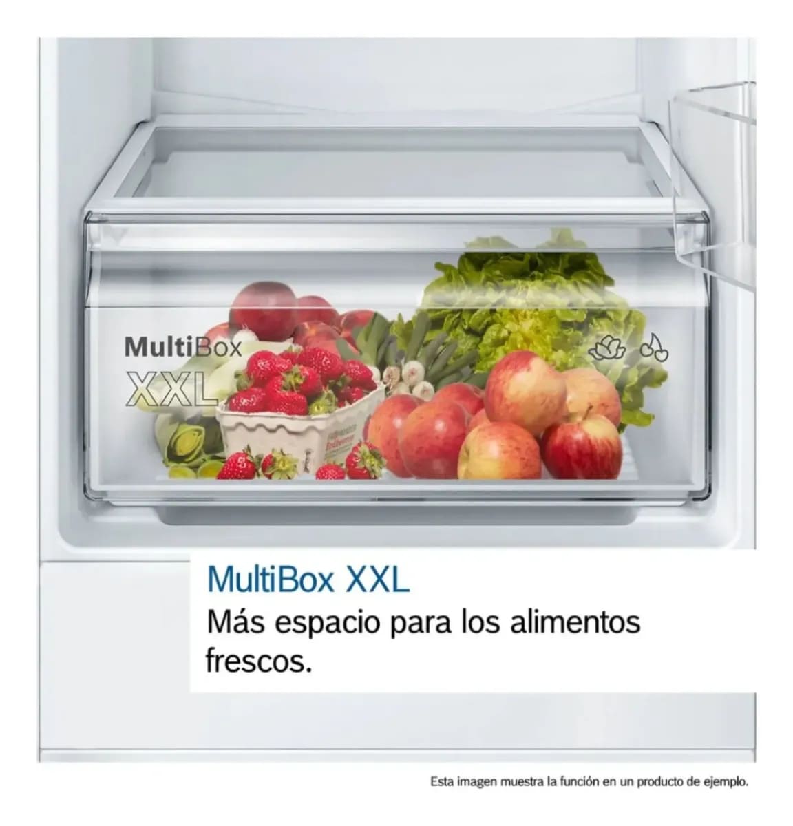 Refrigerador Integrable Bosch Serie 6 KIR81ADD0 310 L VitaFresh XXL SoftClose7