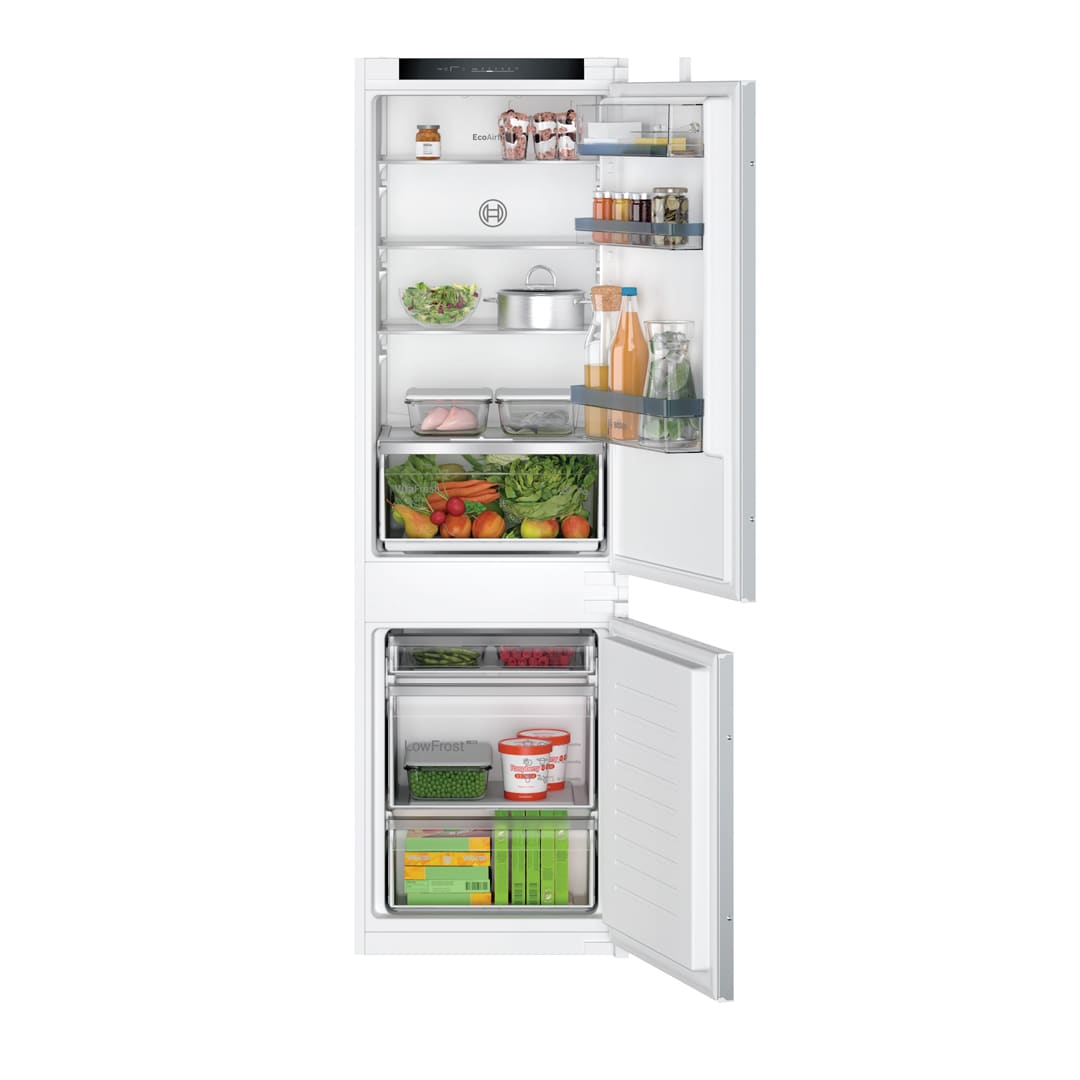 Serie 4 Frigorífico combinado integrable 177.2 x 54.1 cm Puerta deslizante1