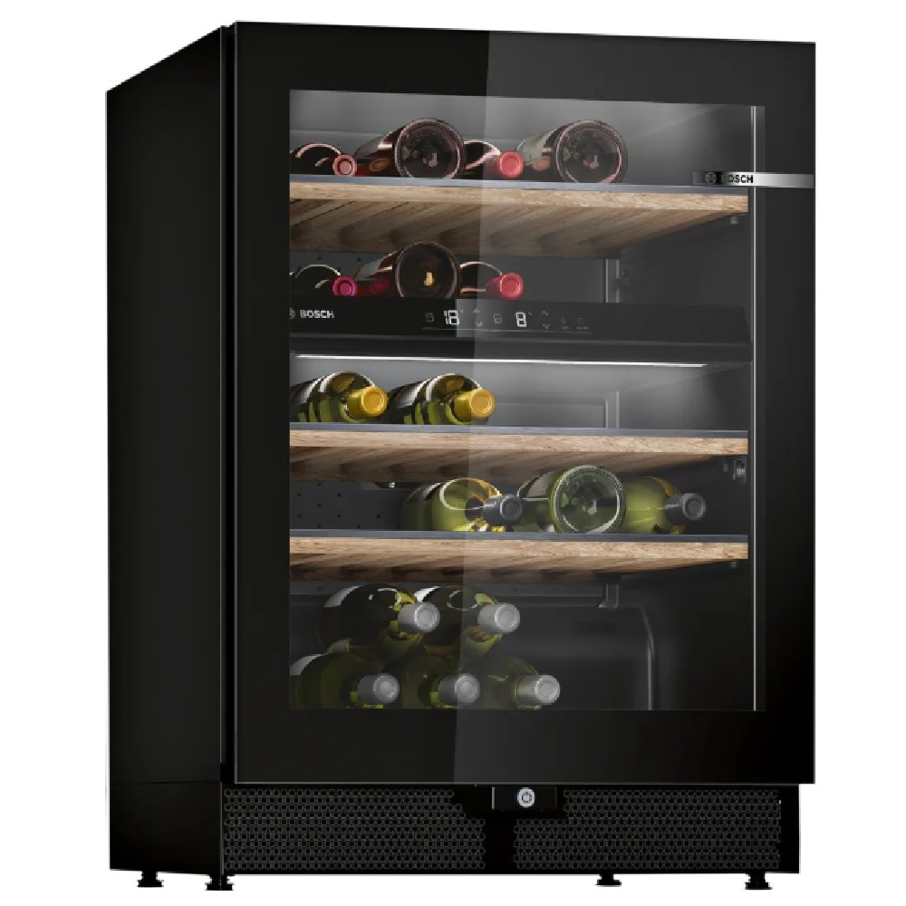 Vinoteca Bosch Serie 6 KWK16ABGB 44 Botellas 2 Zonas Negro2