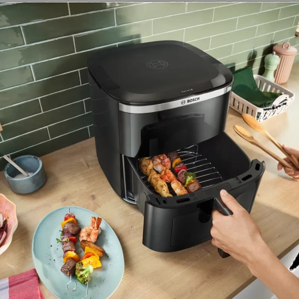 Freidora De Aire Bosch 7.2 L Serie 6 Maf671b1 Negro5