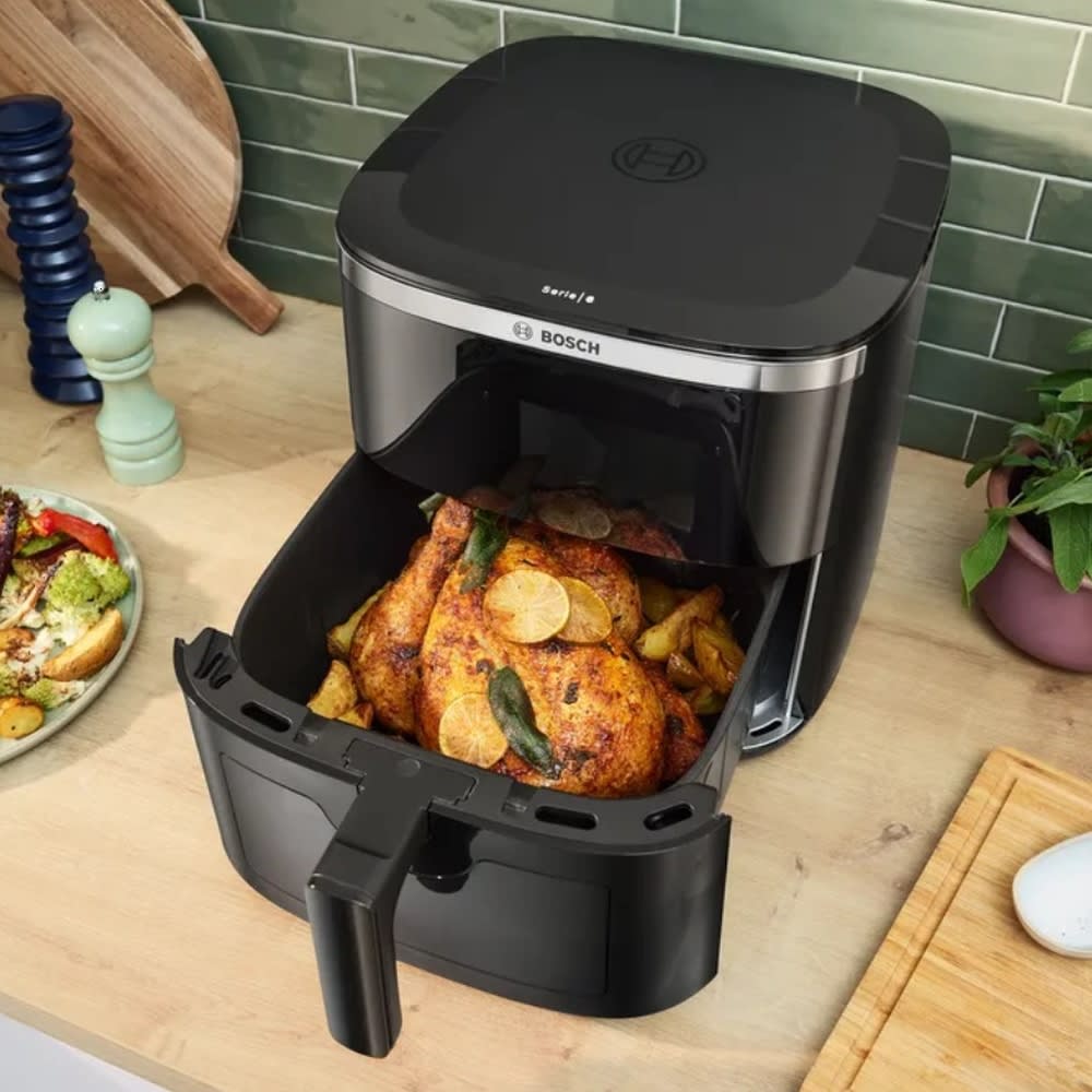 Freidora De Aire Bosch 7.2 L Serie 6 Maf671b1 Negro6