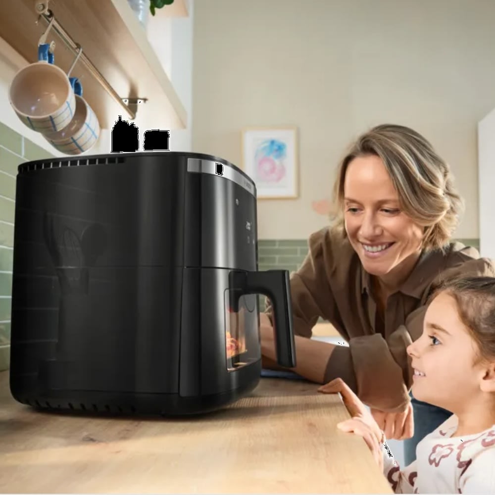 Freidora De Aire Bosch 7.2 L Serie 6 Maf671b1 Negro7