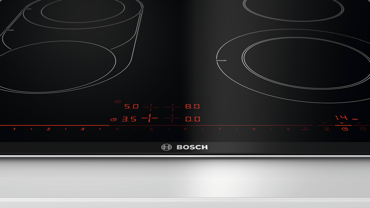 Serie 8 Placa vitrocerámica 60 cm Negro, con perfiles4