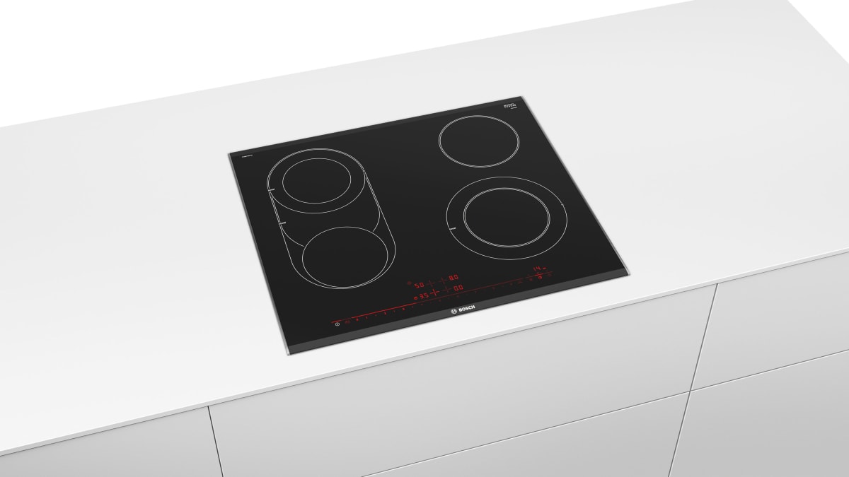 Serie 8 Placa vitrocerámica 60 cm Negro, con perfiles2