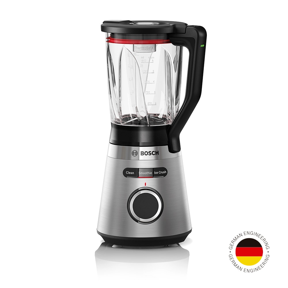Licuadora Bosch VitaPower Serie 4 MMB6384M 1200 W Jarra Vidrio 1,5 L Acero Inoxidable3