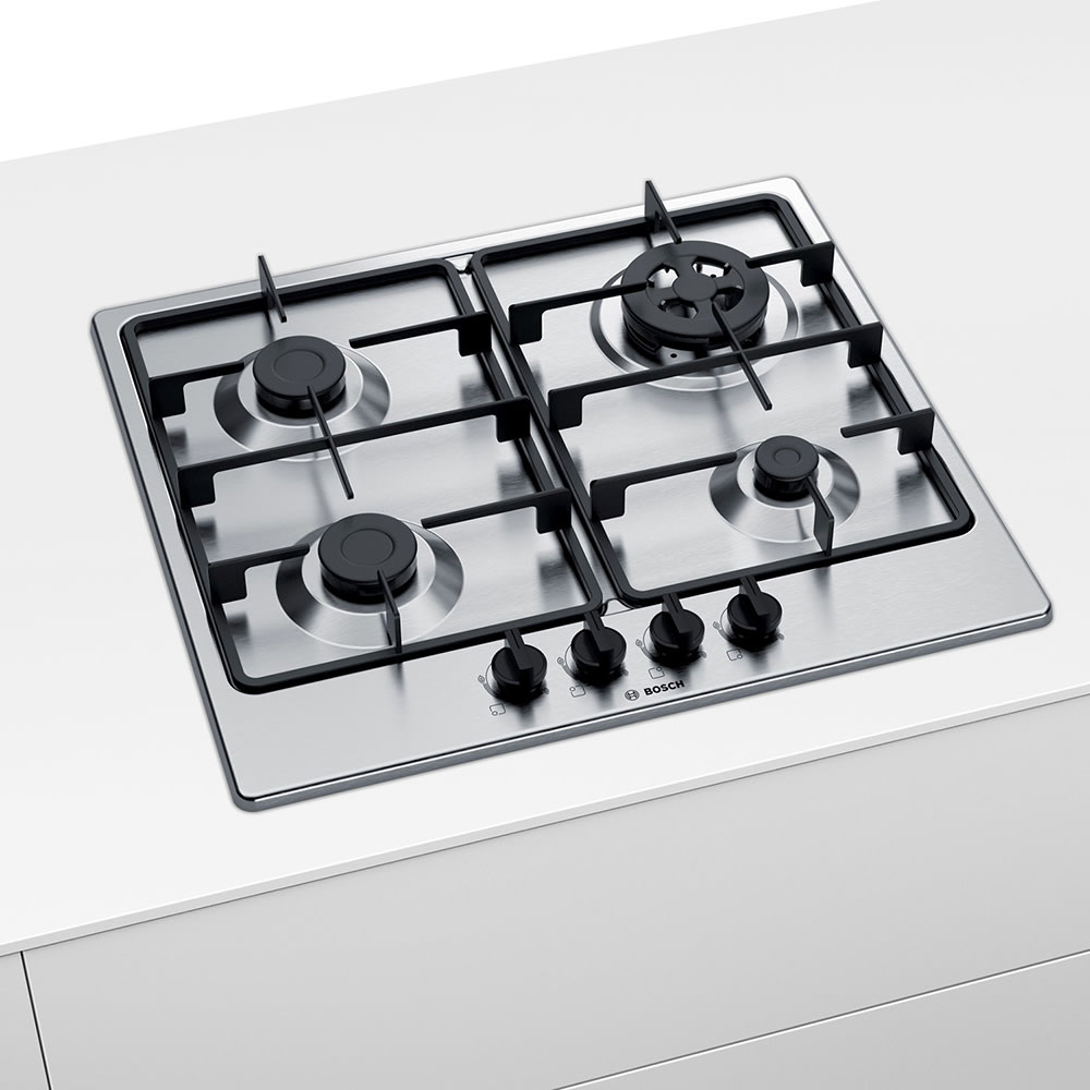 Serie 4 Placa de gas 60 cm Acero inoxidable6