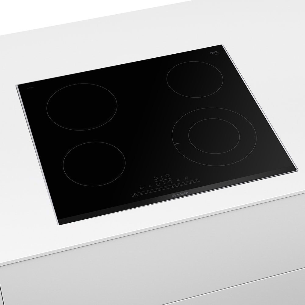 Serie 6 Placa vitrocerámica 60 cm Negro, con perfiles3