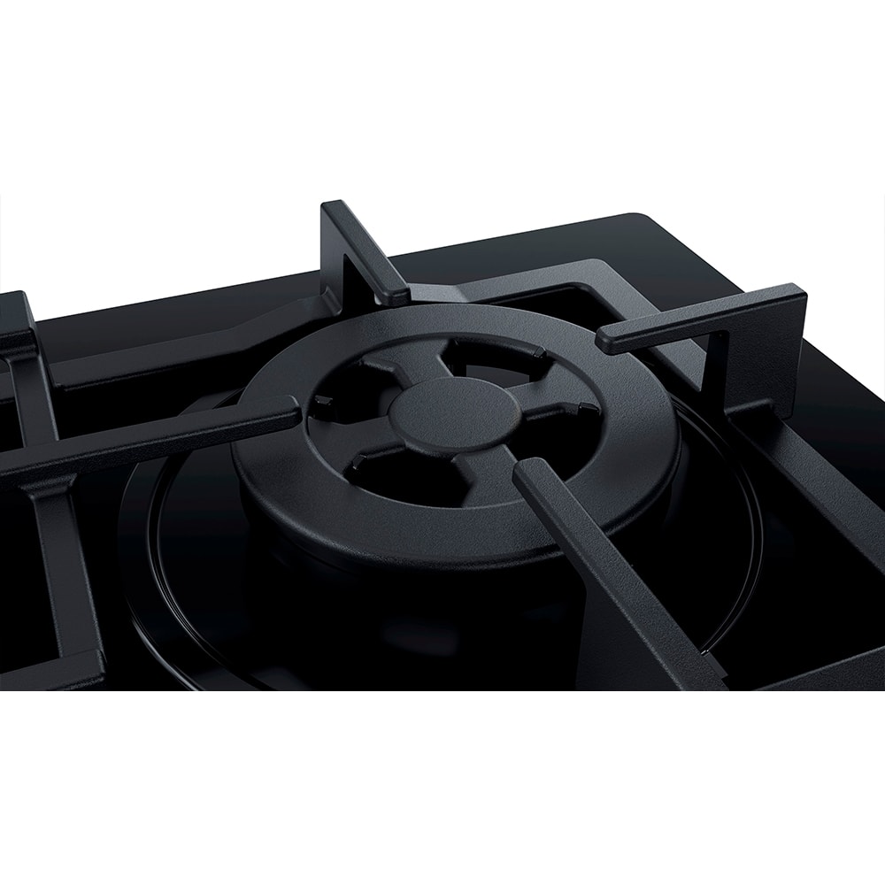 Serie 4 Placa de gas 60 cm Vidrio templado, Negro2