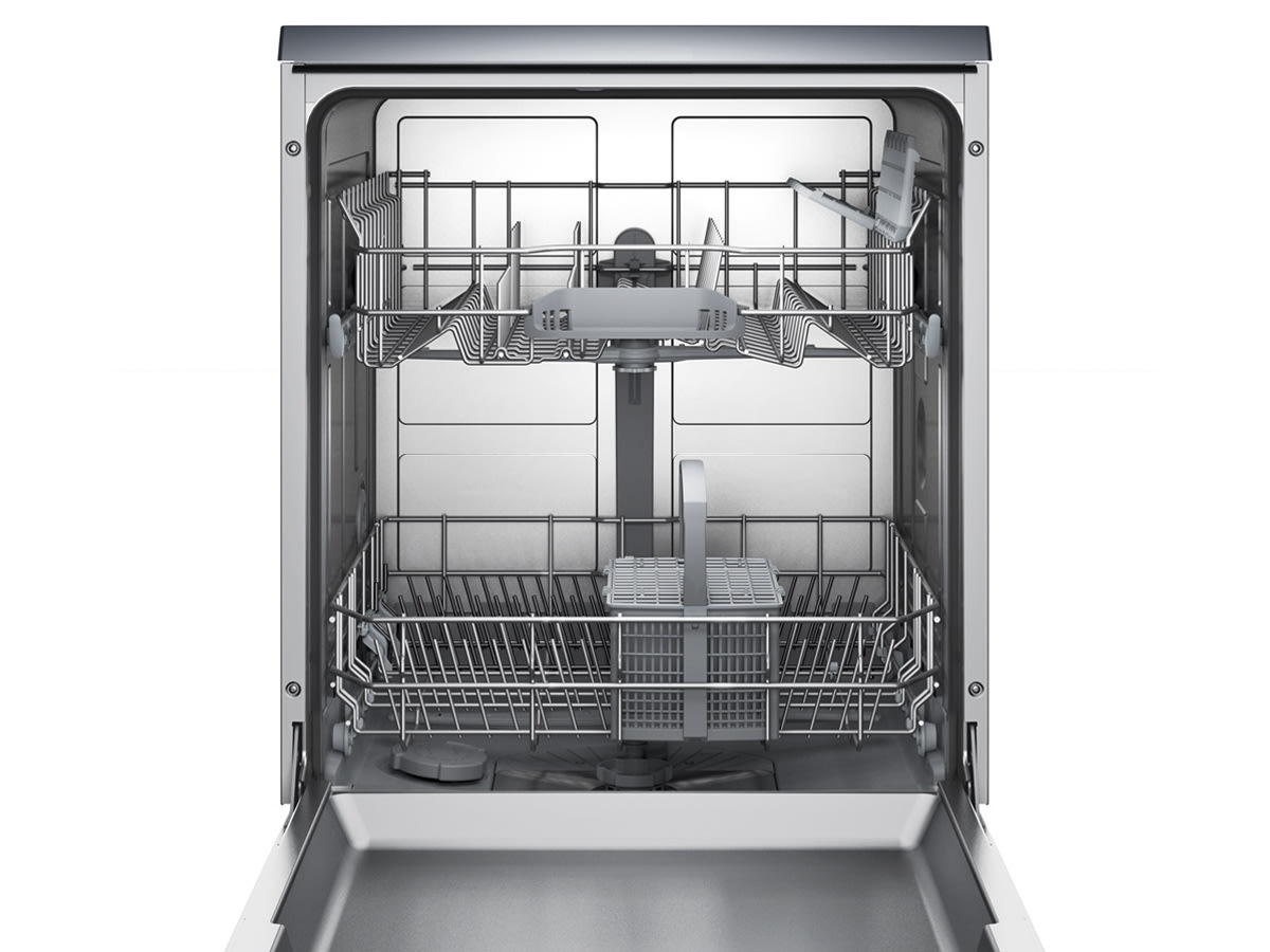Serie 2 Lavavajillas de libre instalación 60 cm Acero cepillado antihuellas 12 C4