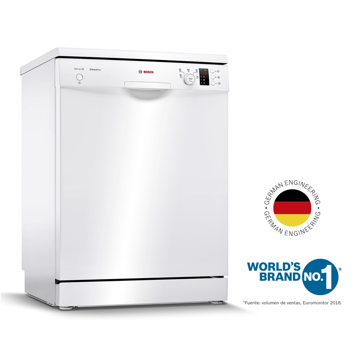 Serie 2 Lavavajillas de libre instalación 60 cm Blanco1