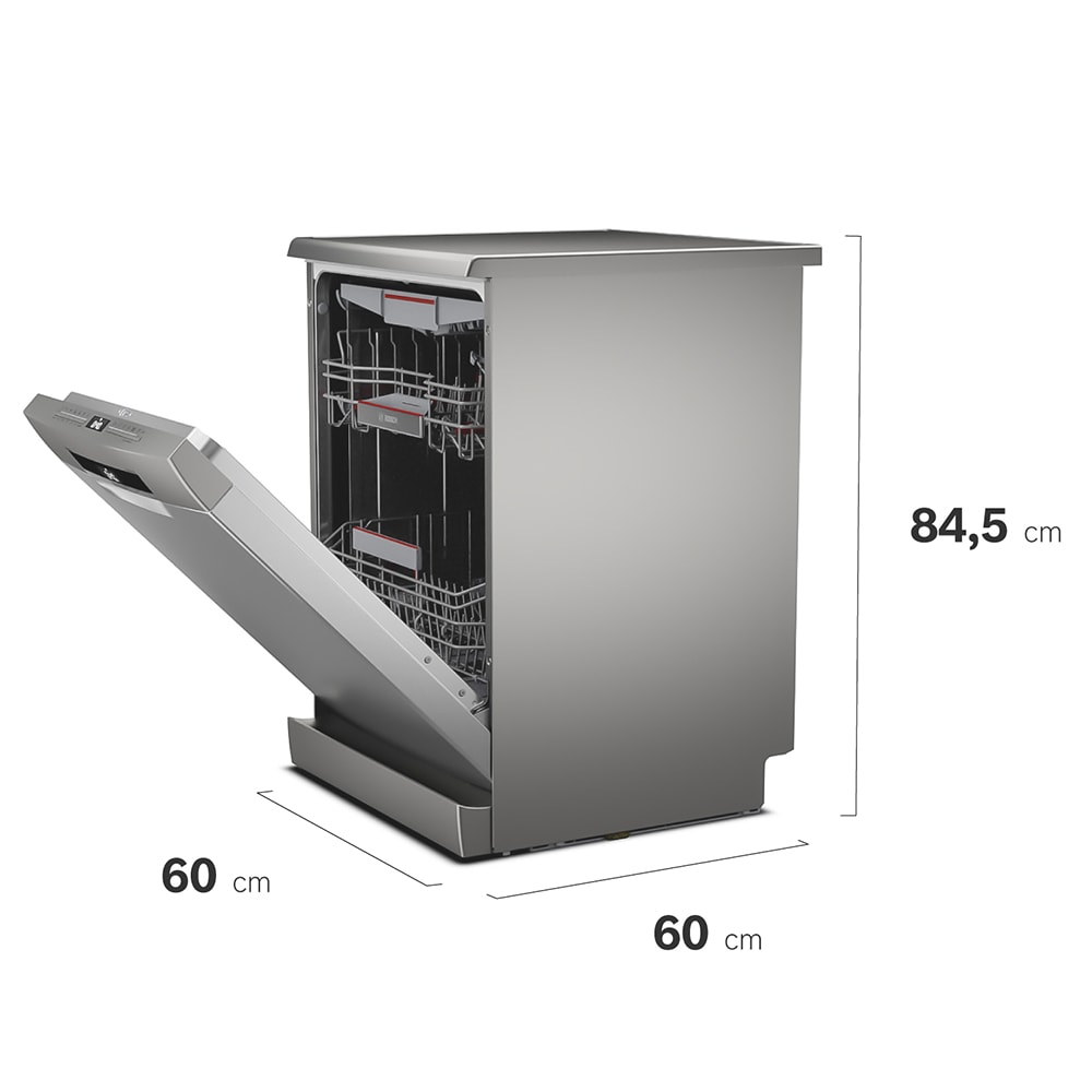 Serie 6 Lavavajillas de libre instalación 60 cm Acero cepillado antihuellas9