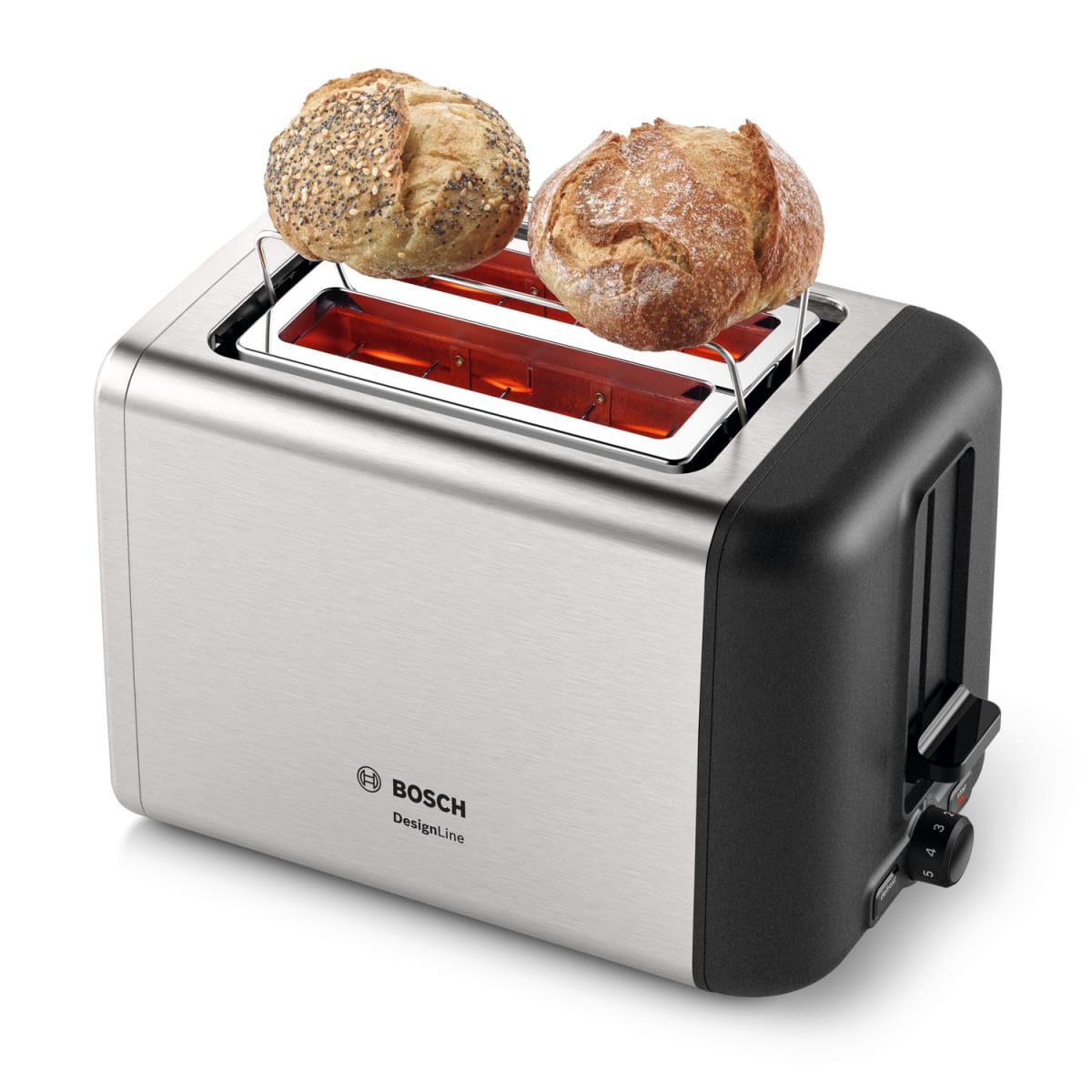Tostador Compacto DesignLine Acero Inoxidable4