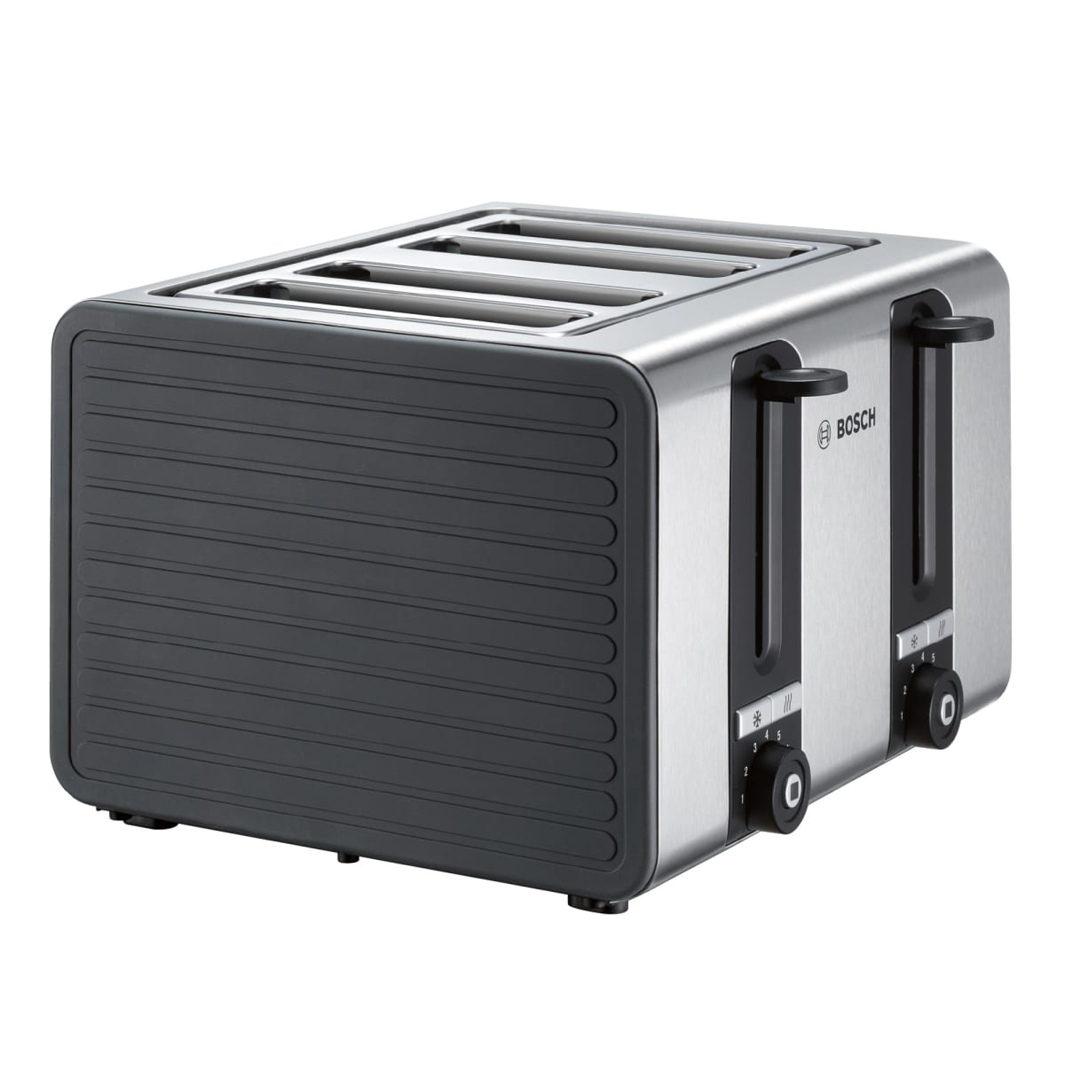 Tostadora Acero 4 Rebanadas 1800W Inox5