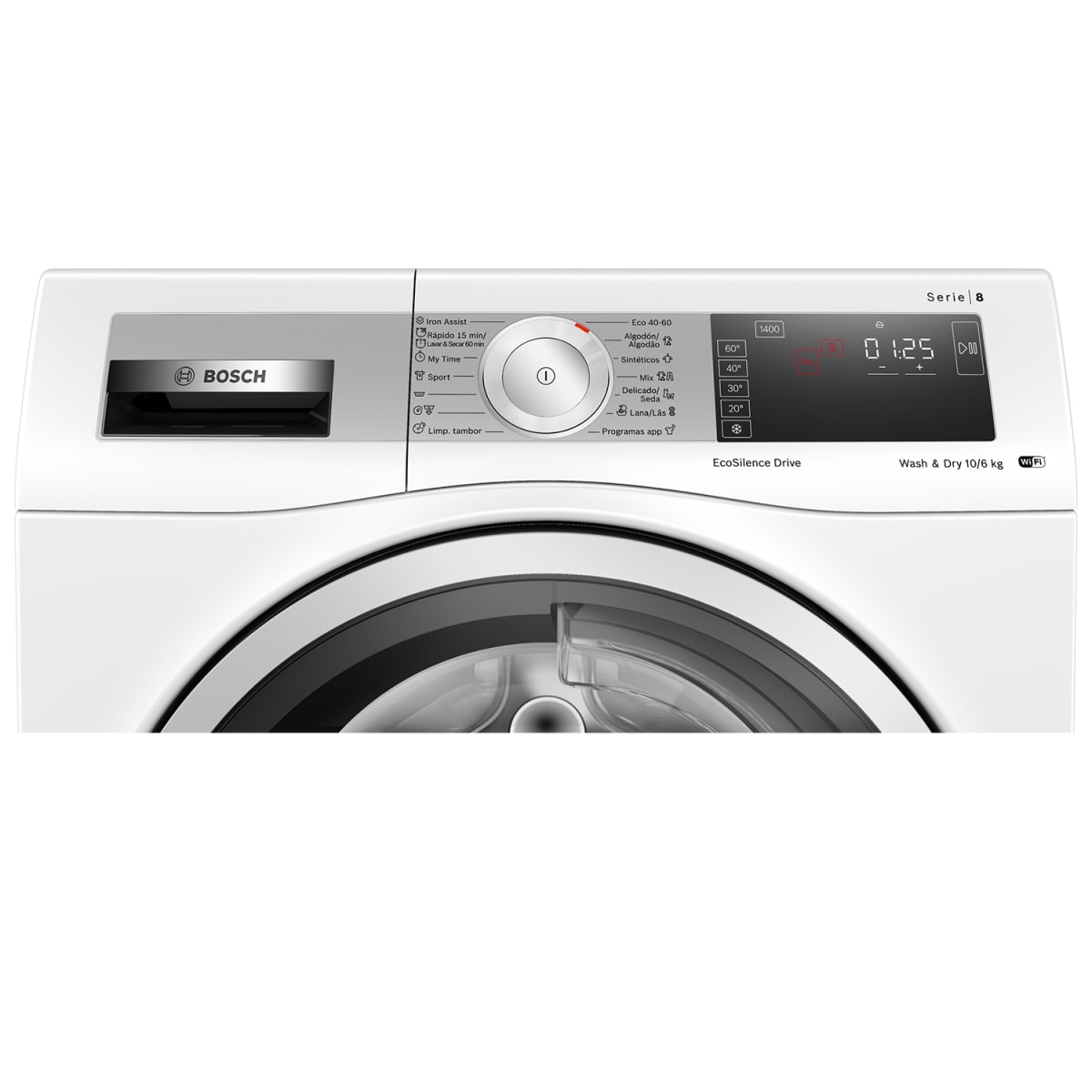 Serie 8 Lavadora secadora 10/6 kg 1400 rpm5