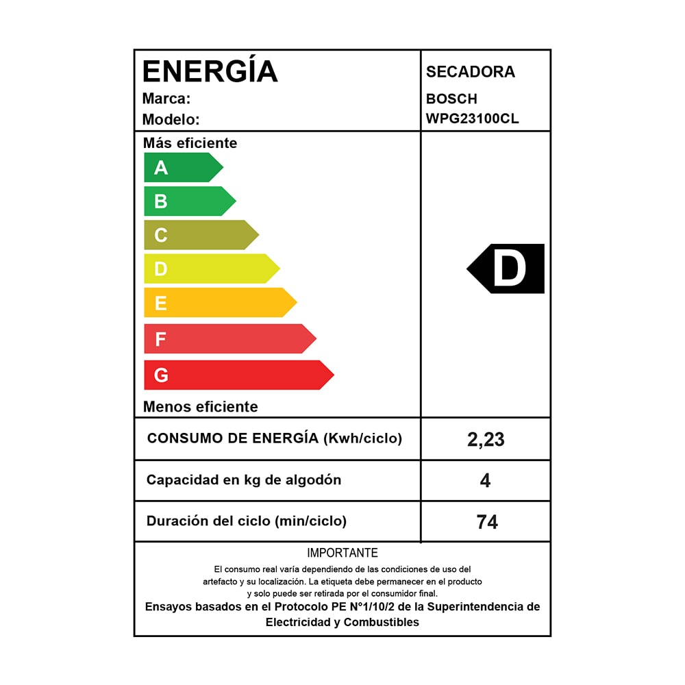 Serie 6 Secadora de condensación 8 kg8