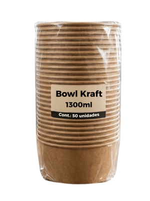 BOWL KRAFT 1300ML GN