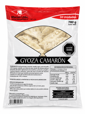 GYOZAS MC CAMARÓN