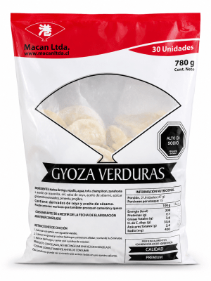 GYOZAS MC VERDURAS