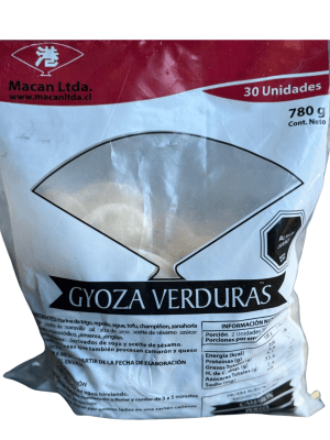 GYOZAS MC VERDURAS