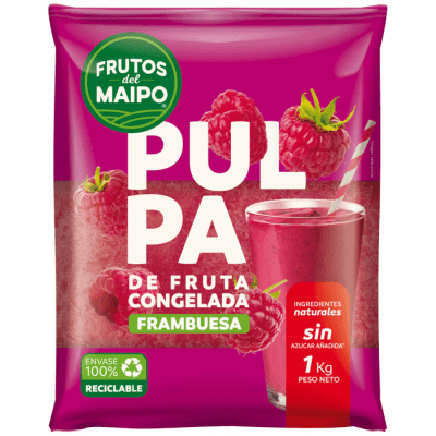 PULPA FRAMBUESA FRUTOS DEL MAIPO