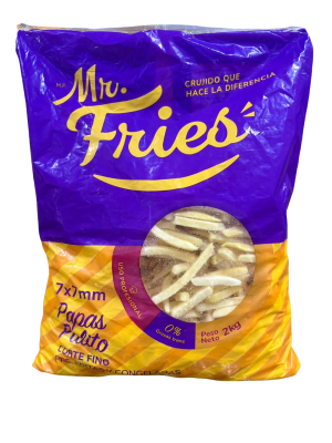 PAPAS PREFRITAS 7MM MR. FRIES