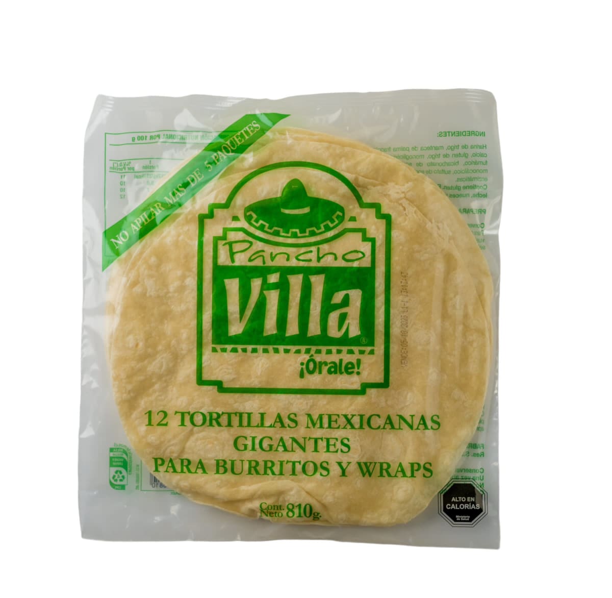 TORTILLAS PANCHO VILLA XL1