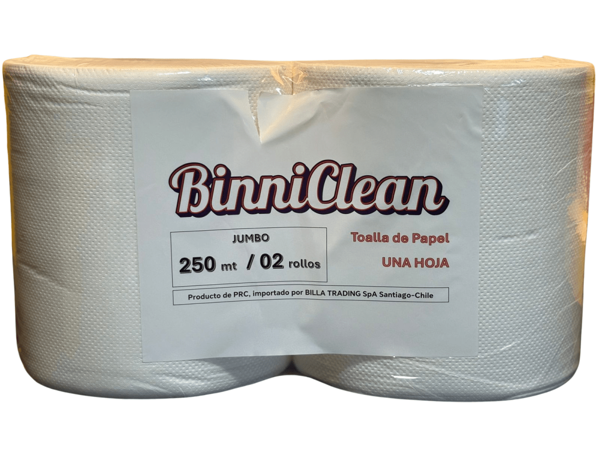 TOALLA DE PAPEL BINNI CLEAN1