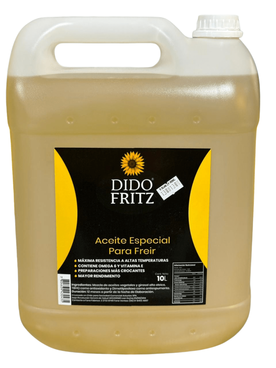 ACEITE FRITURA DIDO FRITZ 10 LT1