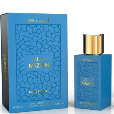 MIZAN LIFE FOR MEN BY MILESTONE 3.40z/100ml EDP M1