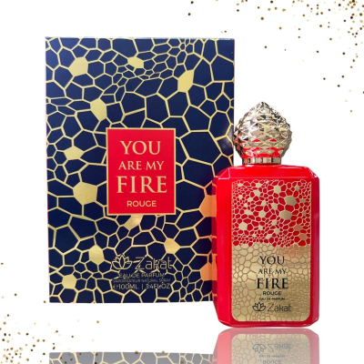 YOU ARE MY FIRE ROUGE BY ZAKAT 3.4oz/100ml U1