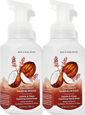 BATH BODY WORKS COCONUT SANDALWOOD 8.0 HAND SOAP