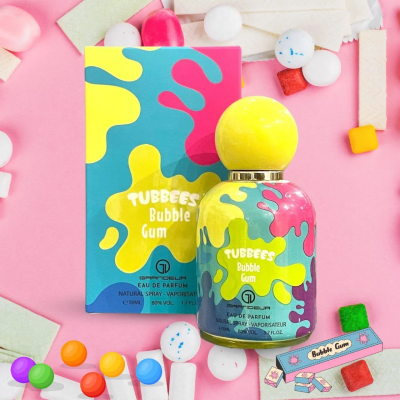 TUBBEES BUBBLE GUM 1.7oz/50ml para peques1