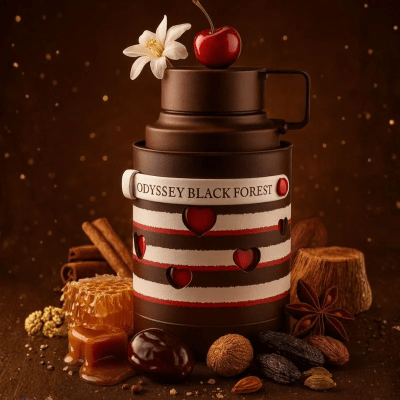 ODYSSEY BLACK FOREST BY ARMAF 3.4oz/100ml EDP U1