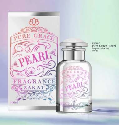 PURE GRACE PEARL BY ZAKAT 3.4oz / 100ML EDP F