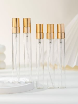 PERFUMEROS PARA DECANTS TAPA DORADA