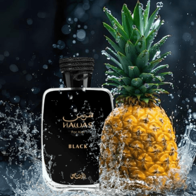 HAWAS BLACK 3.4oz / 100ML EDP M