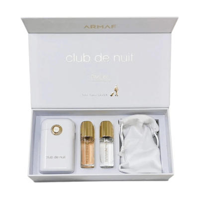 CLUB DE NUIT WOMAN BY ARMAF EDP LIMITED EDITION TRAVEL BUDDY SET 12ML SPRAY + 12ML OIL