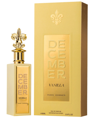 DECEMBER VANILLE BY PARIS CORNER 2.9oz /85ml EDP U