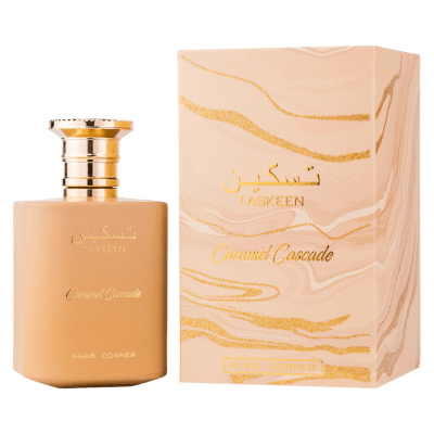 TASKEEN CARAMEL CASCADE BY PARIS CORNER 3.4oz/100ml EDP U