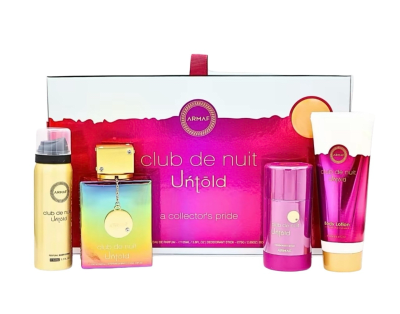 CLUB DE NUIT UNTOLD SET 4PCS EDP U