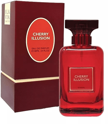 CHERRY ILLUSION BY FLAVIA 3.4oz/100ml EDP U1