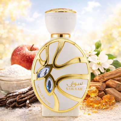 SAWAAR VANILLE BLANC BY KHADLAJ PERFUMES EDP U