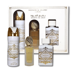 BADEE AL OUD HONOR & GLORY BY LATTAFA 3.4oz/100ml M+1M7 HAIR MIST + 6.7 U