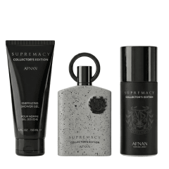 PAQUETE  3 PIEZAS SUPREMACY COLLECTOR'S BY AFNAN 3.5oz/100ml M
