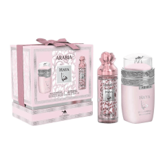 ARABIA HAYA BY LE CHAMEAU GIFT SET 2PCS EDP F