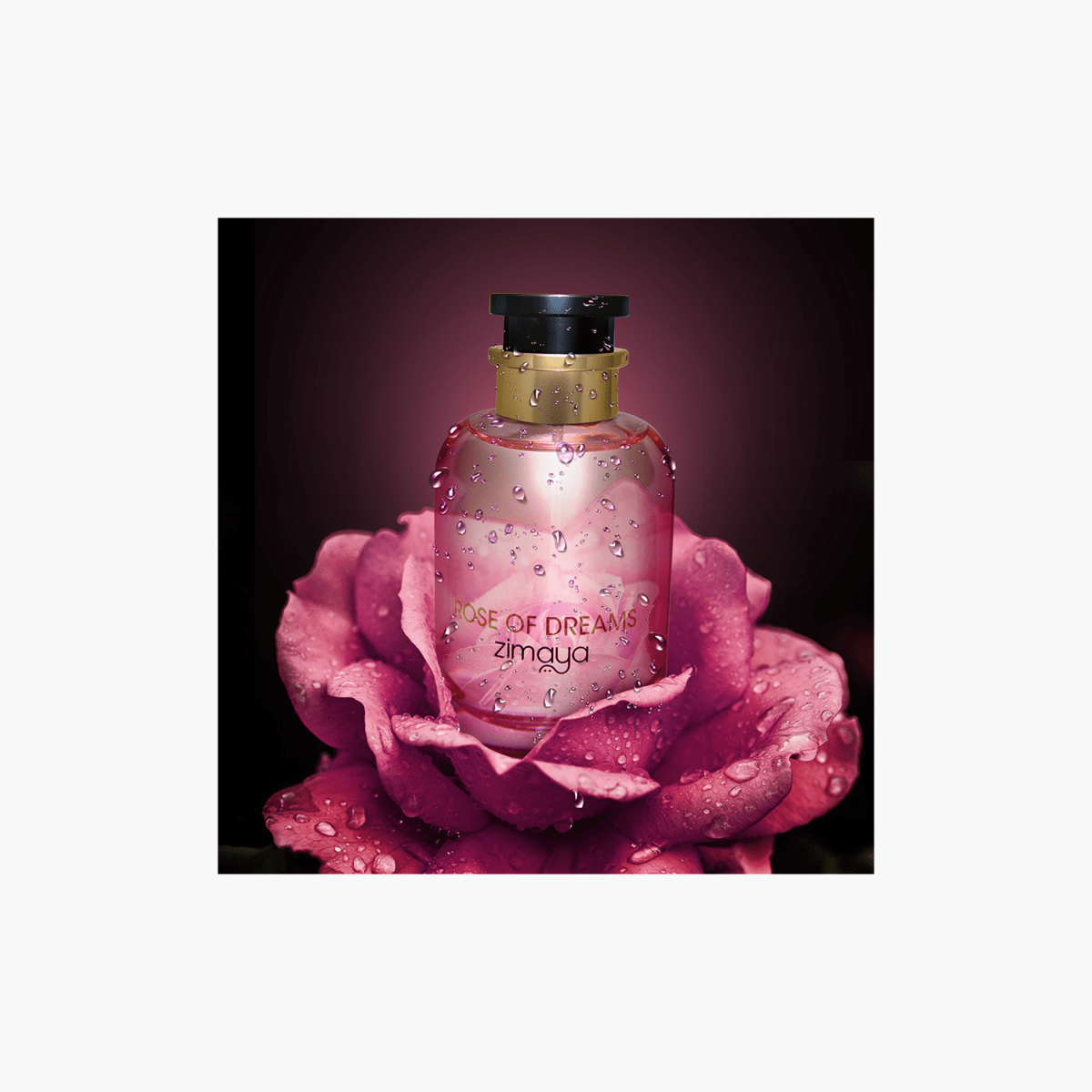 ROSE OF DREAMS BY ZIMAYA 3.4oz/100ml EDP F3