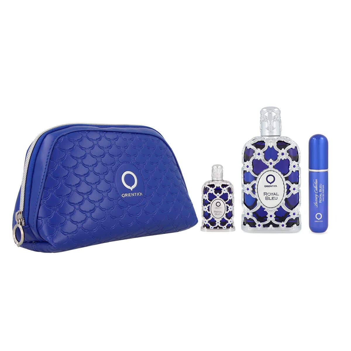 ROYAL BLEU  U  GIFT SET 4pzs 2.7oz edp sp, 7.5ml edp sp, 2x10ml edp sp3