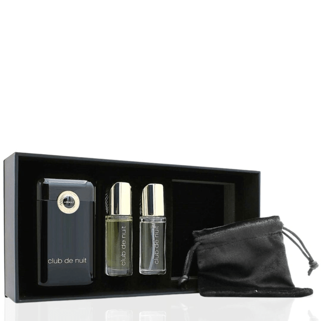 CLUB DE NUIT INTENSE MAN BY ARMAF EDP LIMITED EDITION TRAVEL BUDDY SET 12ML SPRAY + 12ML OIL4